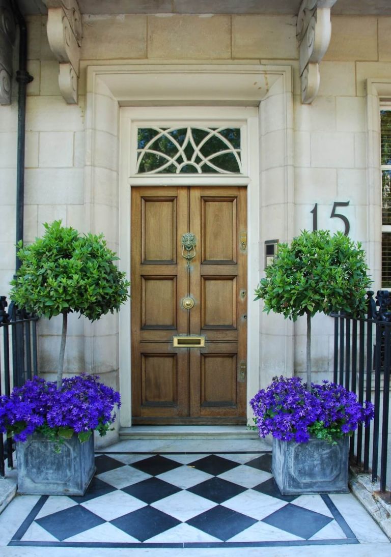 Ideas Para Decorar La Puerta De Entrada Con Plantas Y Flores