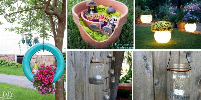 ideas decorar jardin