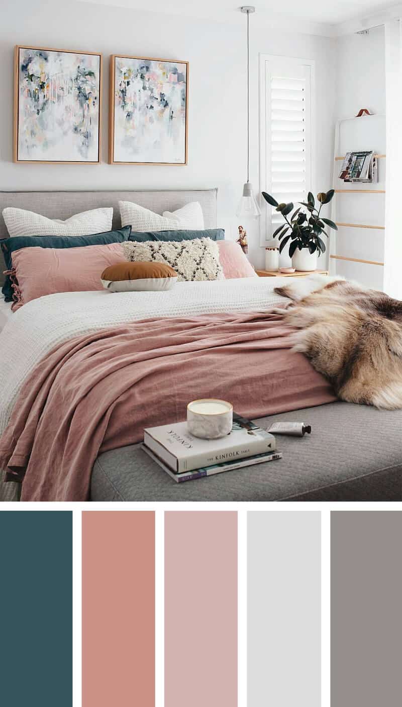 esquemas de colores creativos para la habitacion