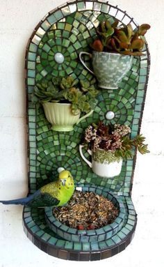 decoracion de jardin con mosaicos 3