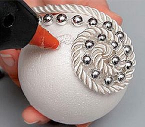 ideas para decorar esferas de unicel 7