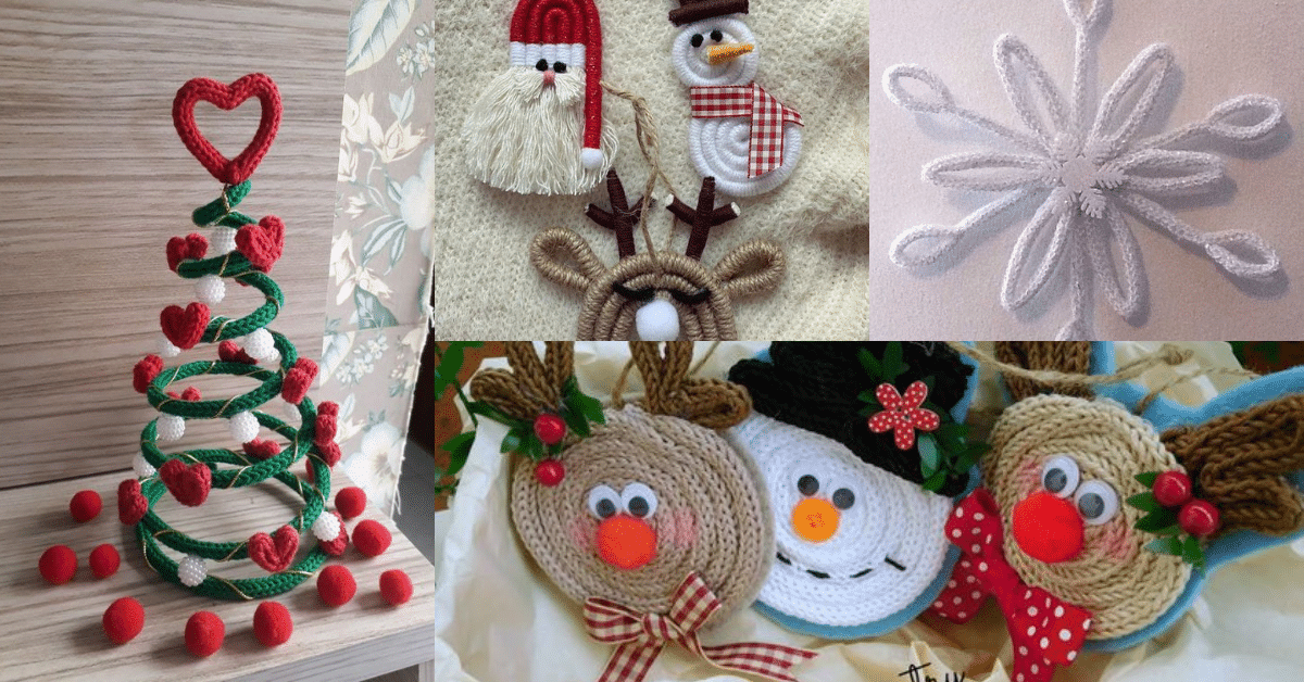 ideas de navidad tricotin