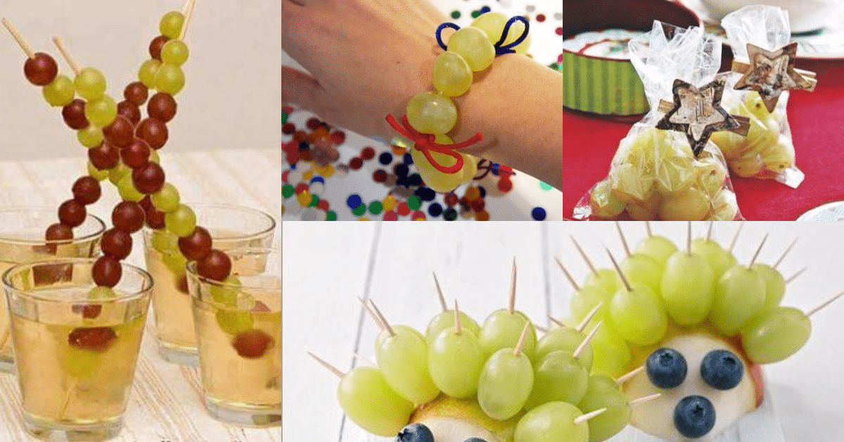 ideas creativas para servir uvas en el ano nuevo