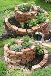 decoraciones de espirales con piedras para tu jardin 9