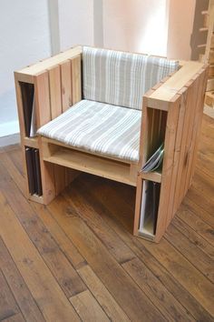 sillas de madera hechas con pallets 7
