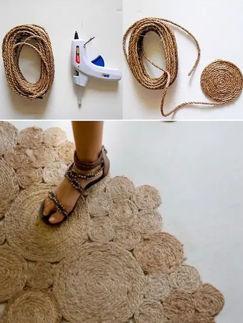 ideas de alfombras de cuerda 1