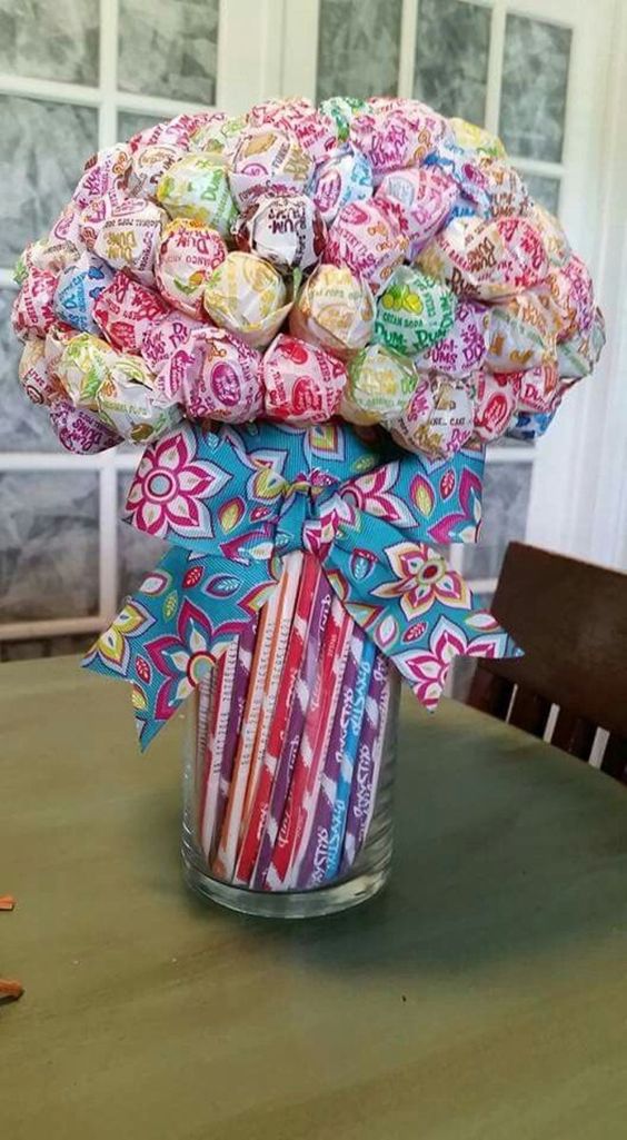 lindos bouquets de dulces para regalar 4