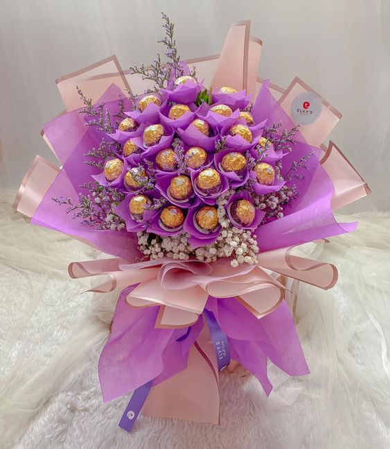 lindos bouquets de dulces para regalar 5