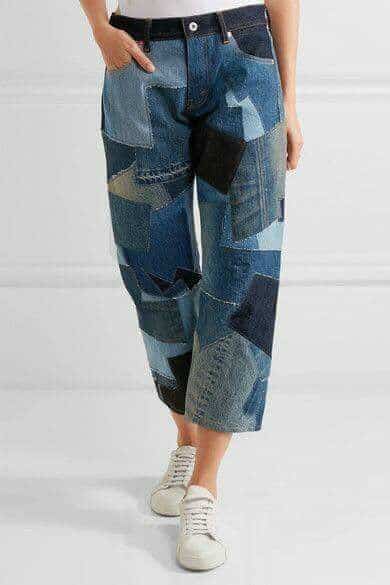 pantalones vaqueros patchwork tendencia 3