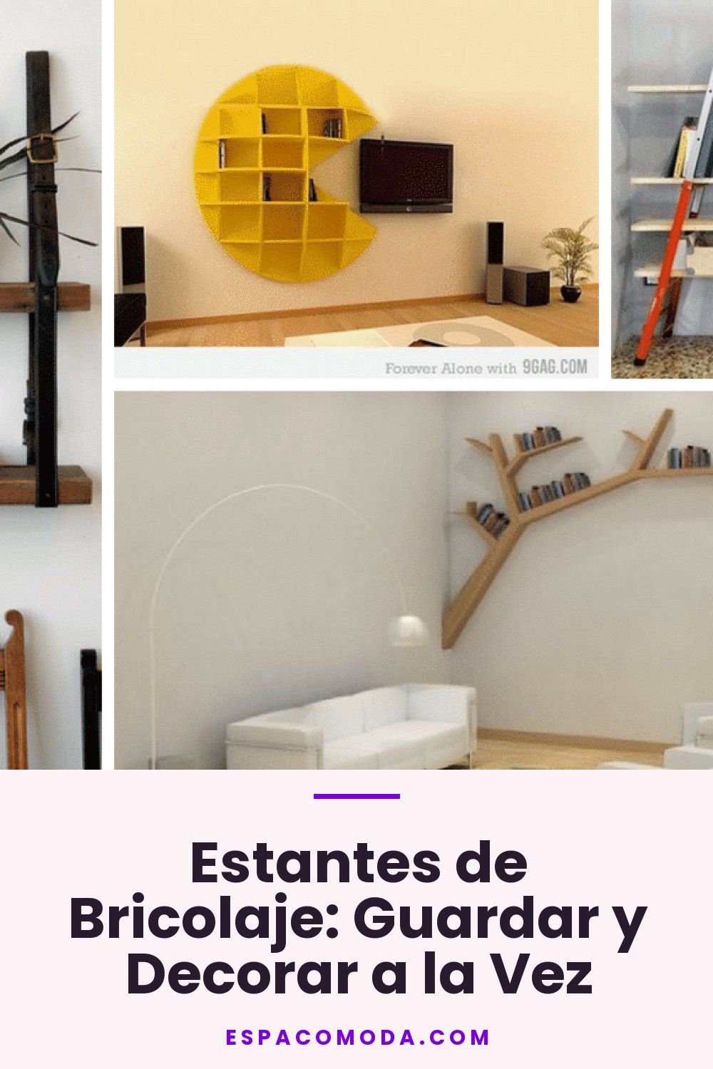 Estantes de Bricolaje: Guardar y Decorar a la Vez