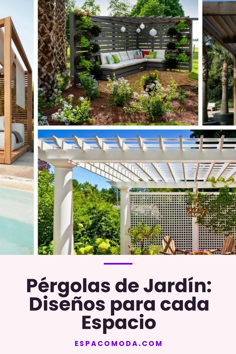 Pérgolas de Jardín: Diseños para cada Espacio