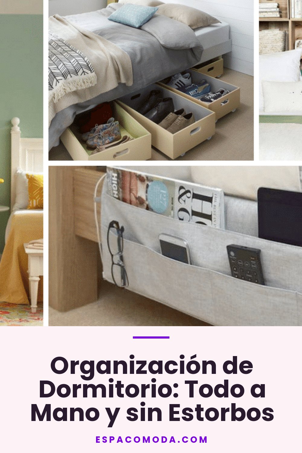 Organización de Dormitorio: Todo a Mano y sin Estorbos