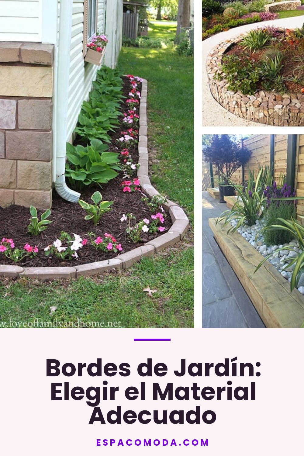 Bordes de Jardín: Elegir el Material Adecuado