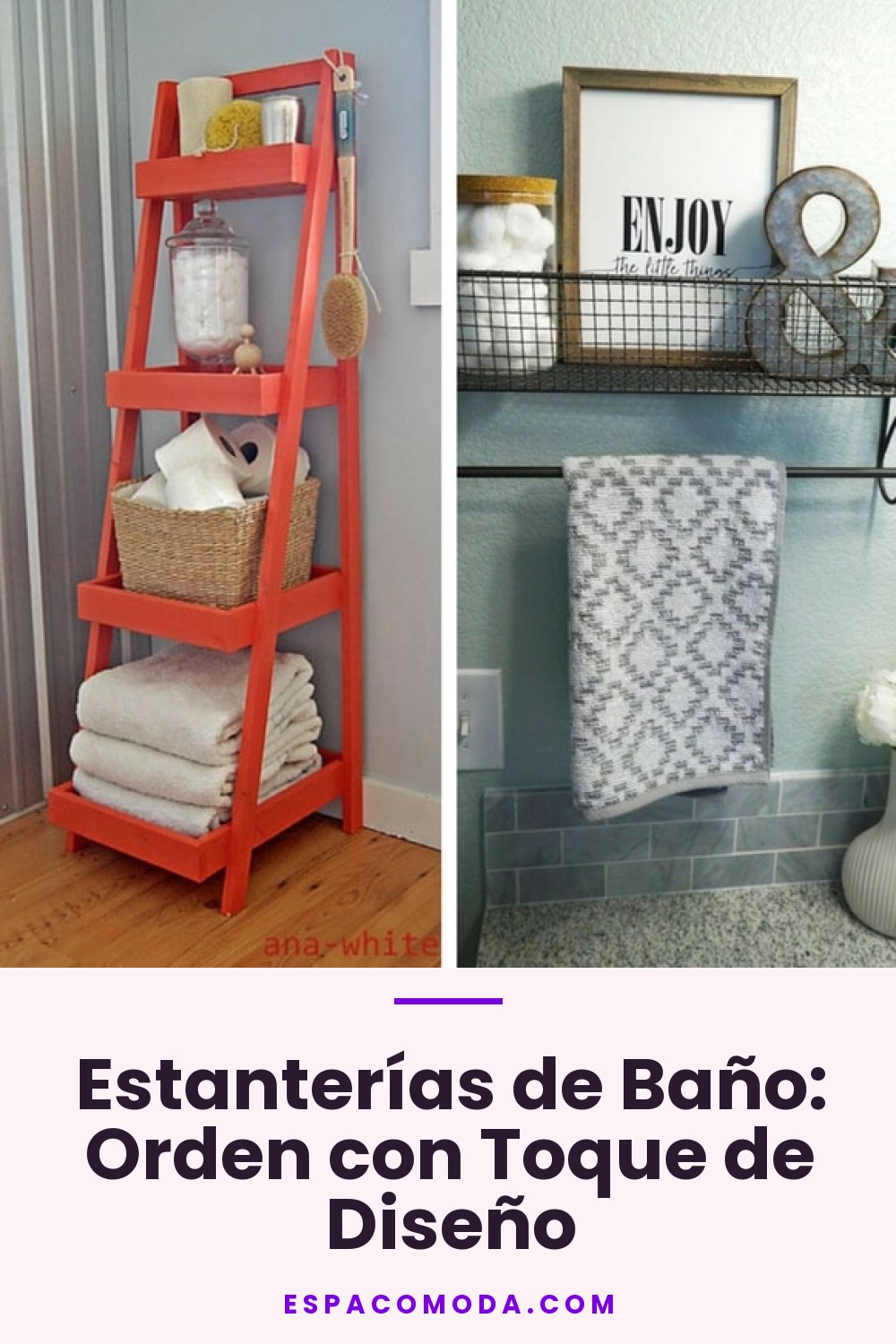 Estanterías de Baño: Orden con Toque de Diseño