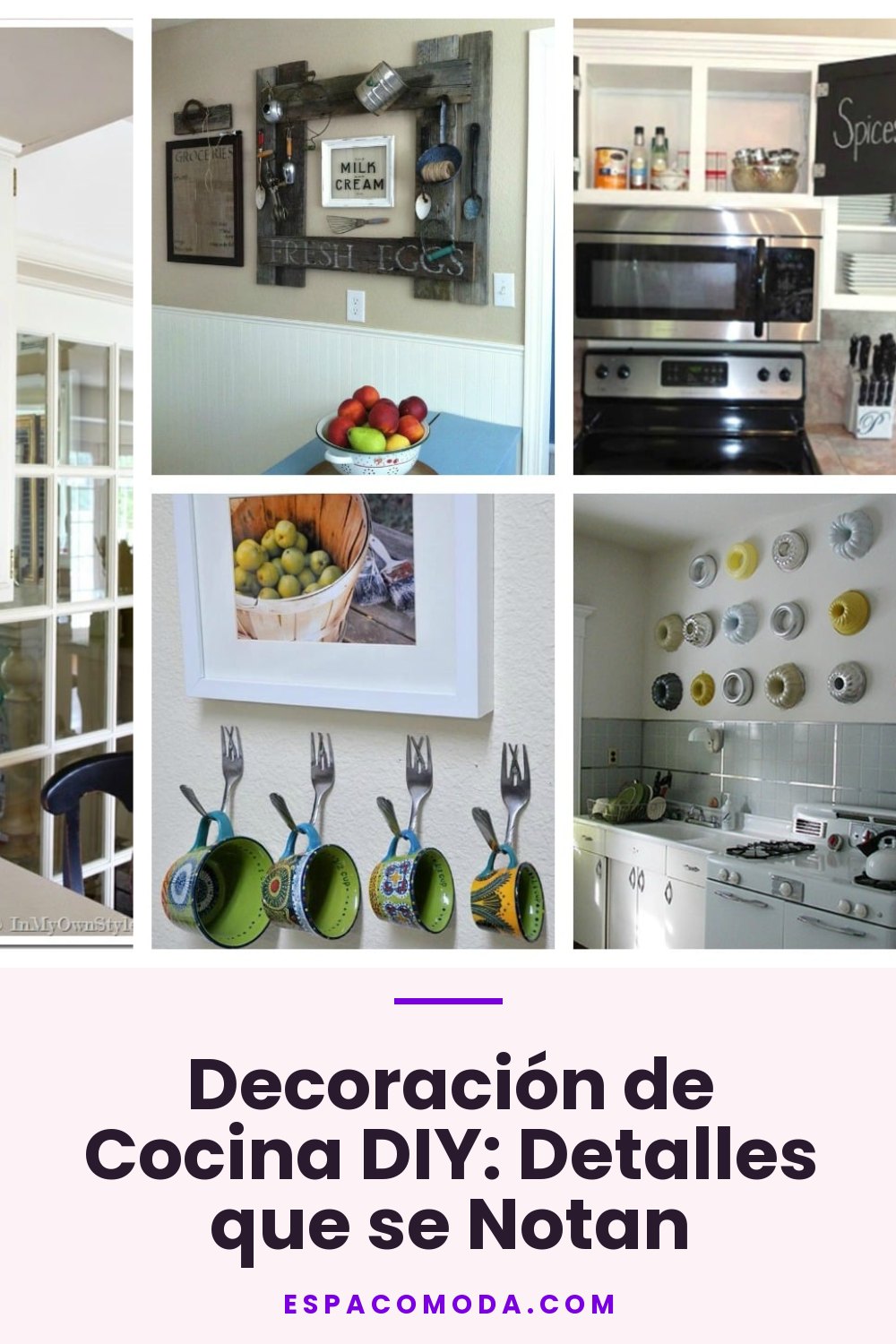 Decoración de Cocina DIY: Detalles que se Notan