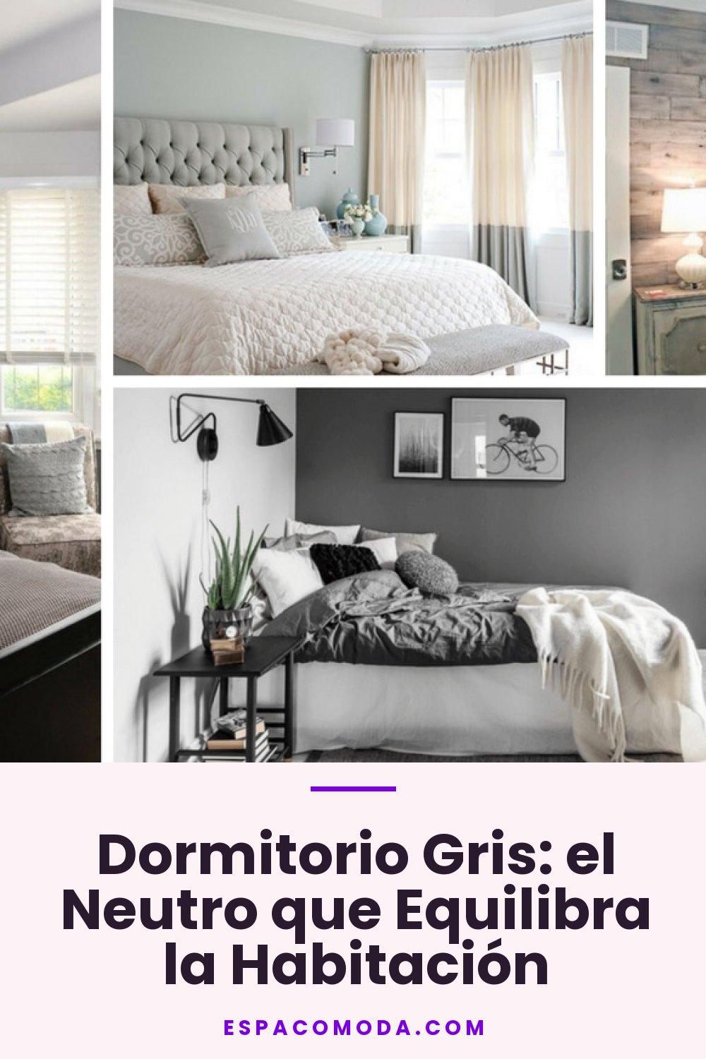 Dormitorio Gris: el Neutro que Equilibra la Habitación