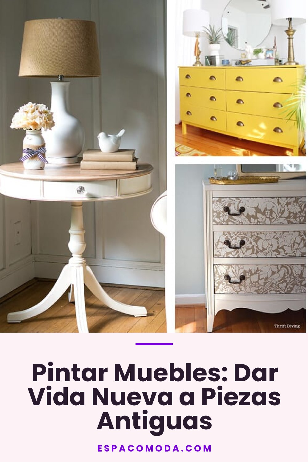 Pintar Muebles: Dar Vida Nueva a Piezas Antiguas