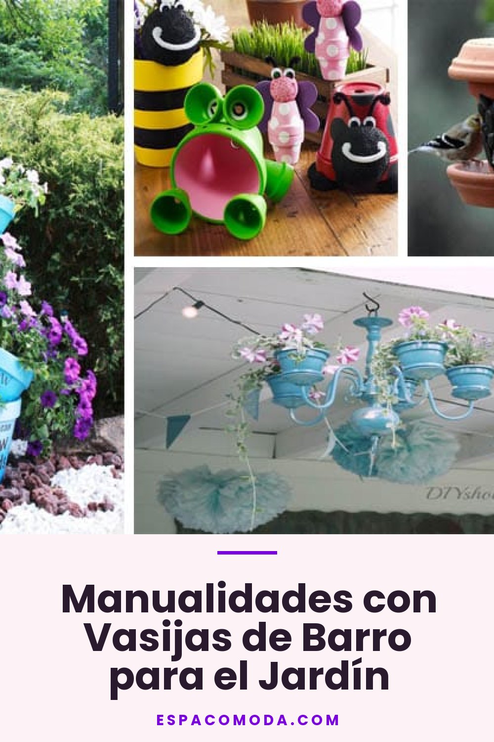 Manualidades con Vasijas de Barro para el Jardín