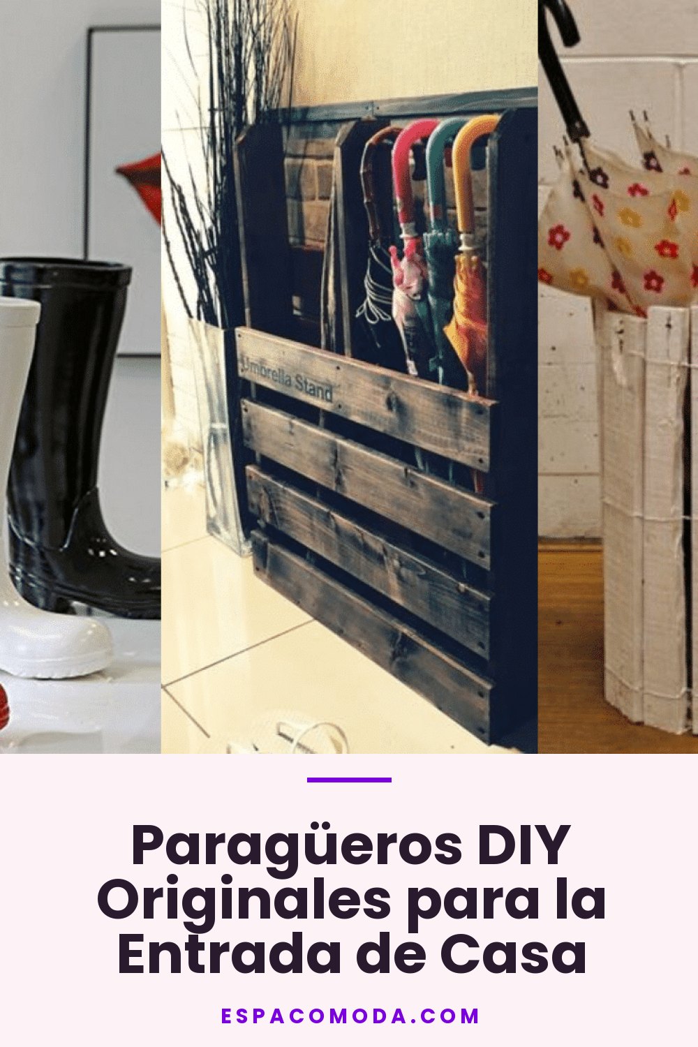 Paragüeros DIY Originales para la Entrada de Casa