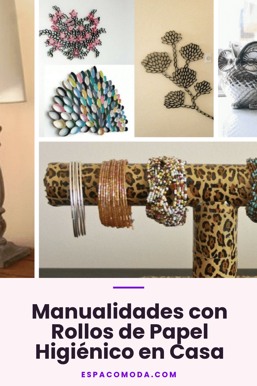 Manualidades con Rollos de Papel Higiénico en Casa